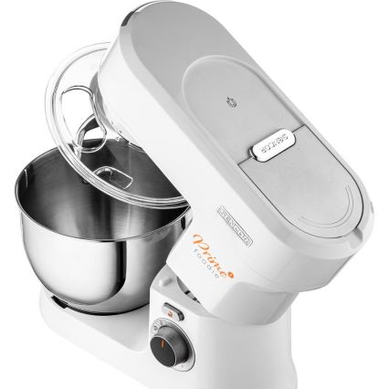 Sencor - Kuhinjski robot z nerjaveče jeklo skleda 1000W/230V bela