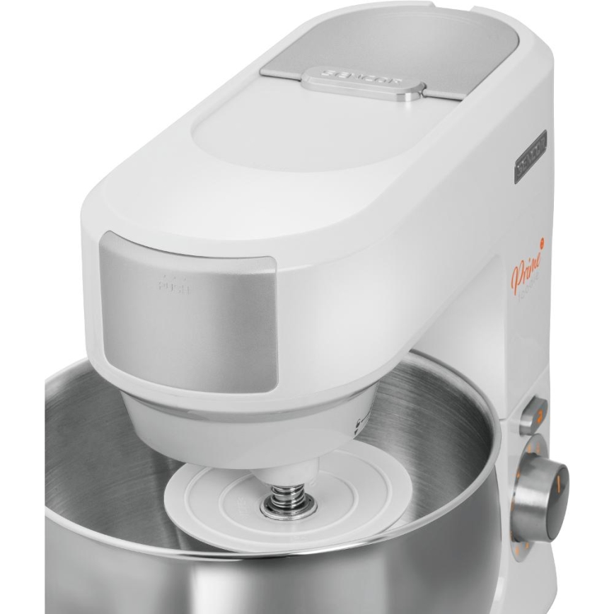 Sencor - Kuhinjski robot z nerjaveče jeklo skleda 1000W/230V bela