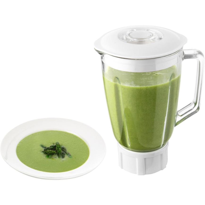 Sencor - Kuhinjski robot z nerjaveče jeklo skleda 1000W/230V siva