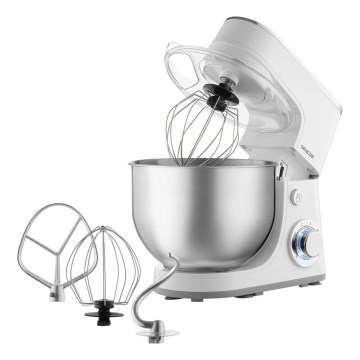 Sencor - Kuhinjski robot z nerjavečo posodo 1300W/230V bela