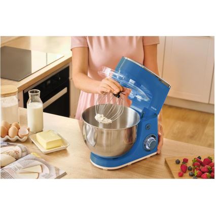 Sencor - Kuhinjski robot z nerjavečo posodo 1300W/230V moder