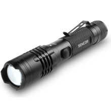 Sencor - LED polnilna svetilka LED/10W IP22 črna