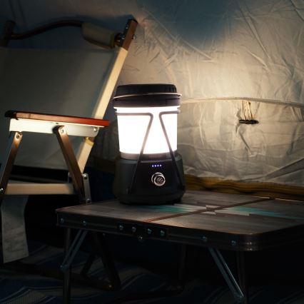 Sencor - LED Zatemnitvena multifunkcijska svetilka s power bankom LED/10W/4400 mAh IPX2