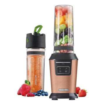 Sencor - Mešalnik za smoothie z dodatki 800W/230V meden