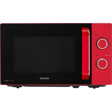 Sencor - Mikrovalovna pečica 700W/230V rdeča