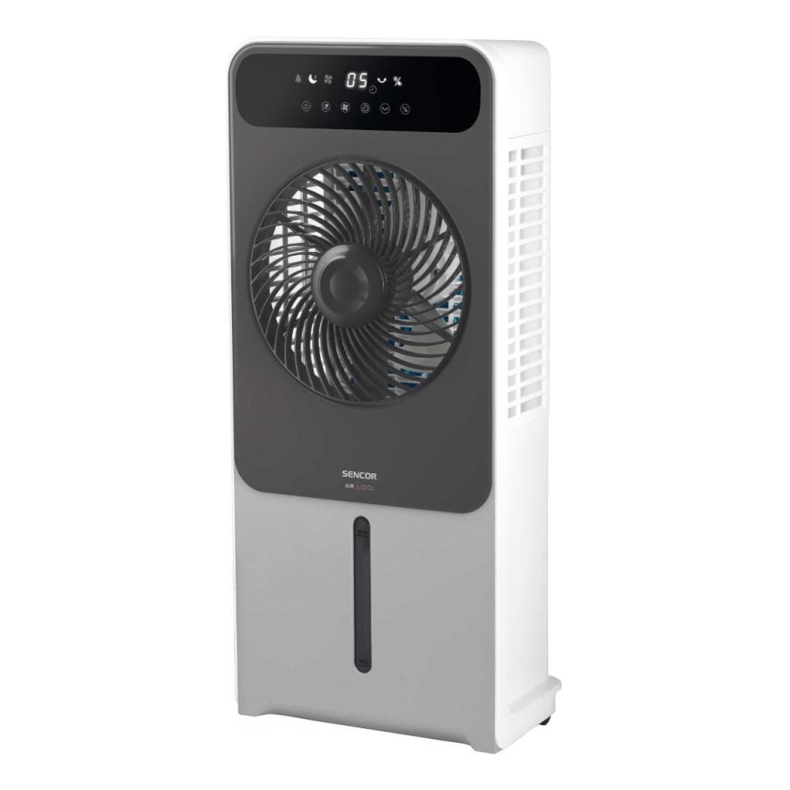 Sencor - Mobilni hladilec zraka 28W/230V siva + Daljinski upravljalnik
