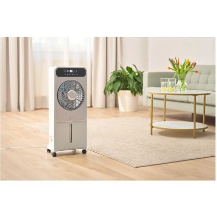 Sencor - Mobilni hladilec zraka 28W/230V siva + Daljinski upravljalnik