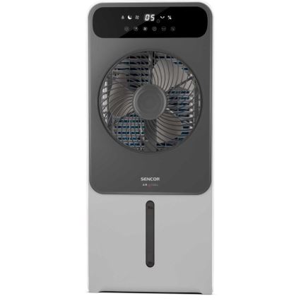 Sencor - Mobilni hladilec zraka 28W/230V siva + Daljinski upravljalnik
