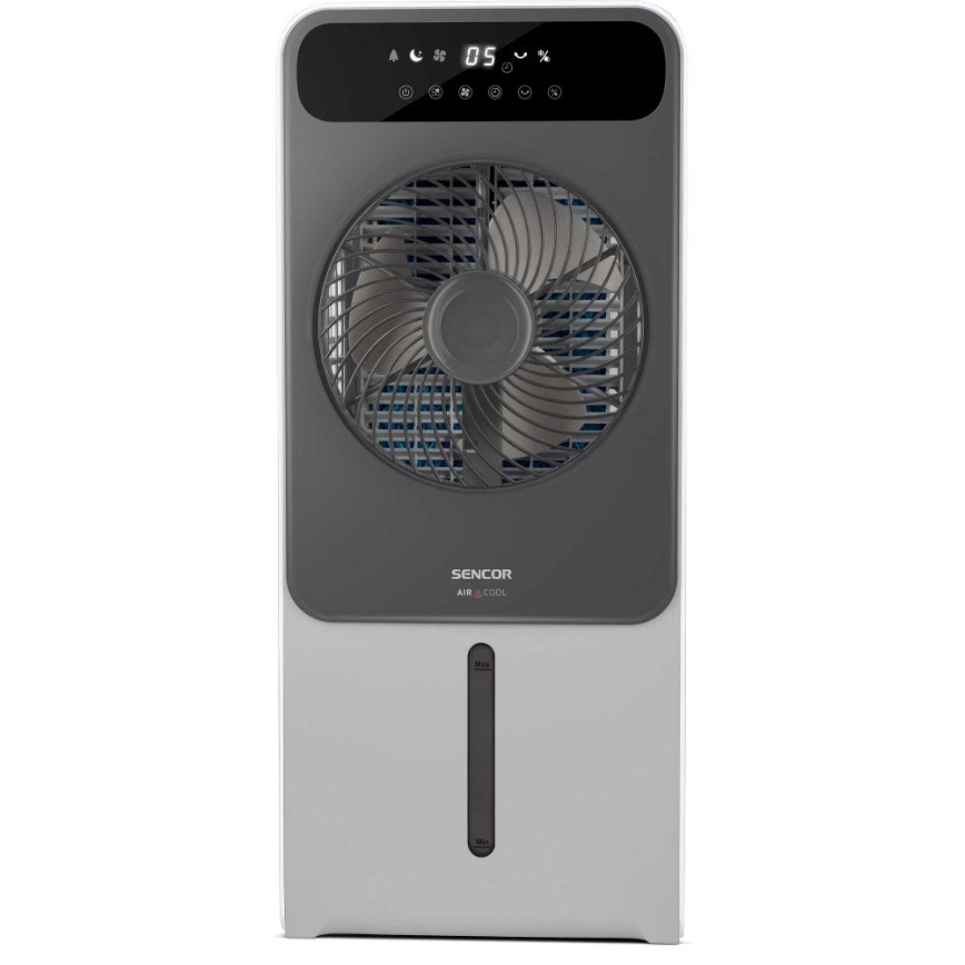 Sencor - Mobilni hladilec zraka 28W/230V siva + Daljinski upravljalnik