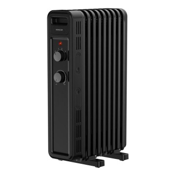 Sencor - Oljni radiator z 9 rebri 800/1200/2000W/230V črna
