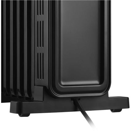 Sencor - Oljni radiator z 9 rebri 800/1200/2000W/230V črna