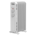 Sencor - Oljni radiator z 9 rebri, 800/1200/2000W/230V, v beli barvi