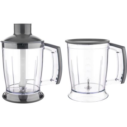 Sencor - Palični mešalnik 4v1 1200W/230V nerjaveče jeklo/vijolična