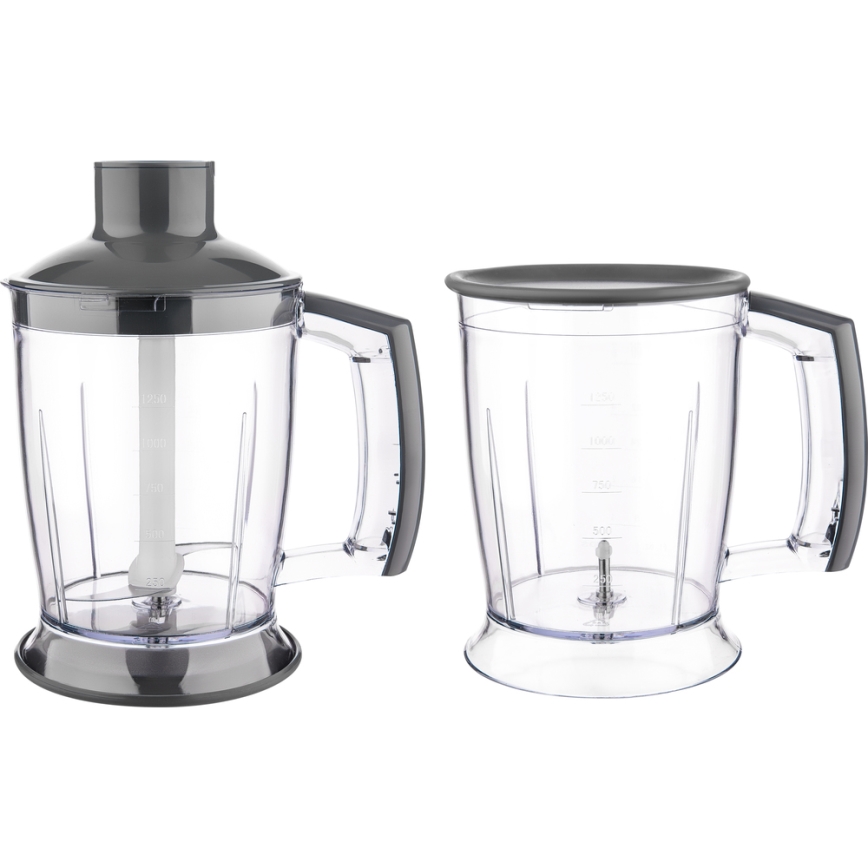 Sencor - Palični mešalnik 4v1 1200W/230V nerjaveče jeklo/vijolična