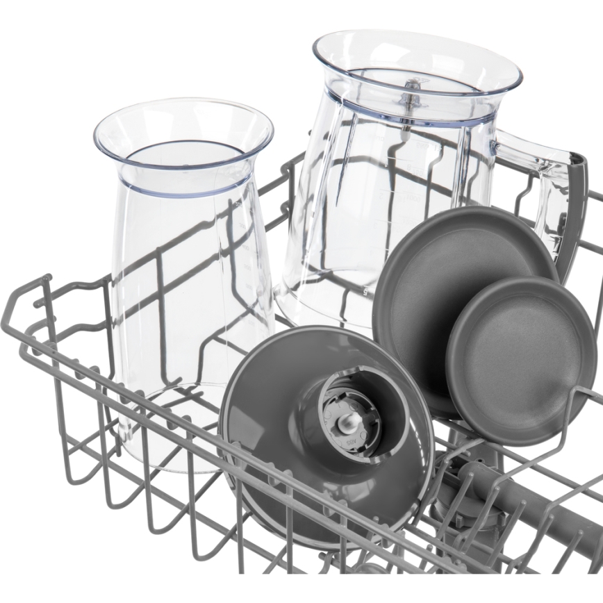 Sencor - Palični mešalnik 4v1 1200W/230V nerjaveče jeklo/vijolična