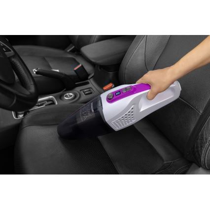 Sencor - Palični sesalnik z električno vrtljivo krtačo 2v1 110W/14,8V 2200 mAh bel