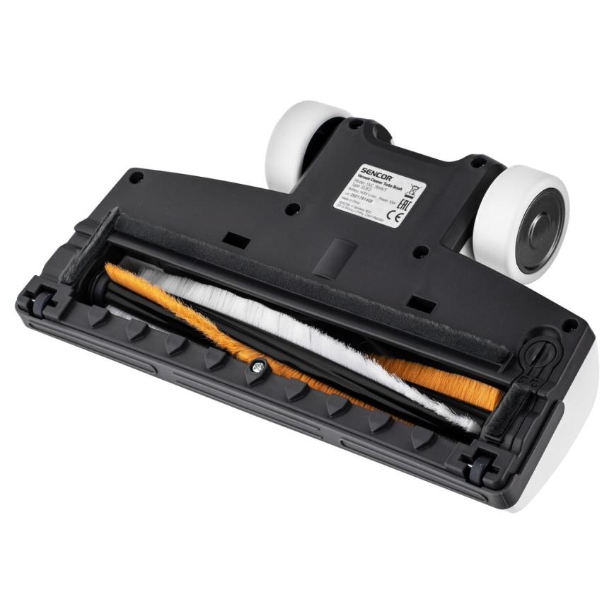 Sencor - Palični sesalnik z električno vrtljivo krtačo 2v1 110W/14,8V 2200 mAh bel