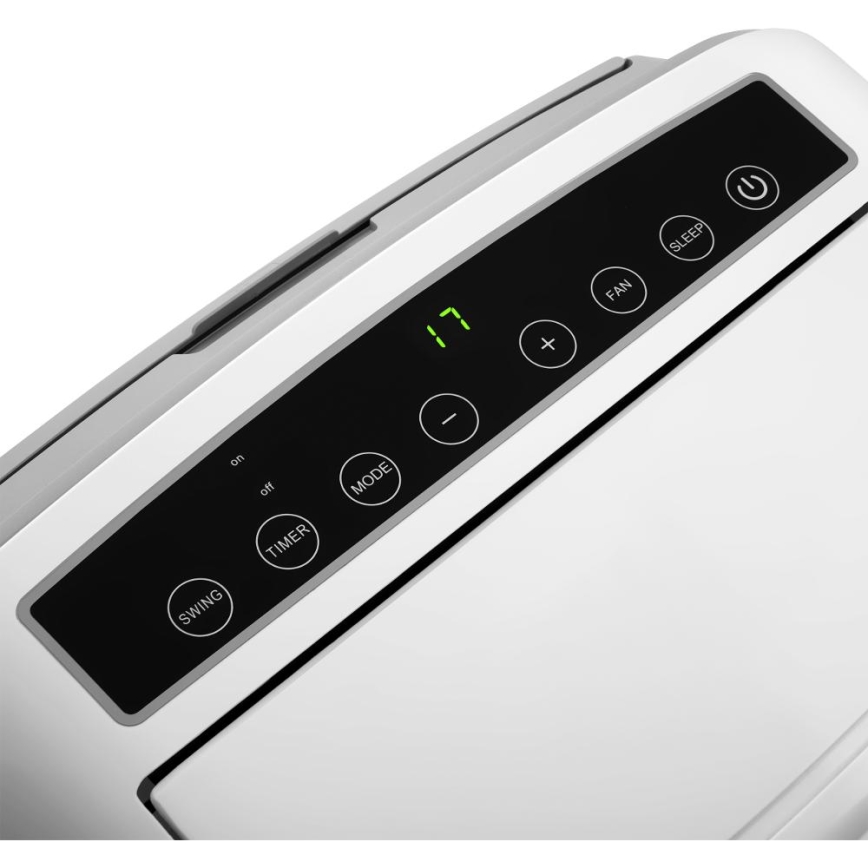 Sencor - Pametna mobilna klimatska naprava 3v1, vključno s celotno dodatno opremo 1450W/230V 12000 BTU Wi-Fi bela + Daljinski upravljalnik