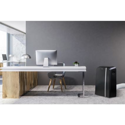 Sencor - Pametna mobilna klimatska naprava 3v1, vključno s celotno dodatno opremo 1450W/230V 12000 BTU Wi-Fi črna + Daljinski upravljalnik