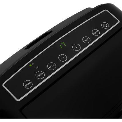Sencor - Pametna mobilna klimatska naprava 3v1, vključno s celotno dodatno opremo 1450W/230V 12000 BTU Wi-Fi črna + Daljinski upravljalnik