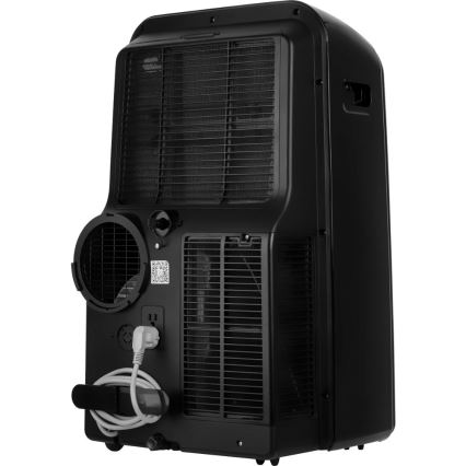 Sencor - Pametna mobilna klimatska naprava 3v1, vključno s celotno dodatno opremo 1450W/230V 12000 BTU Wi-Fi črna + Daljinski upravljalnik