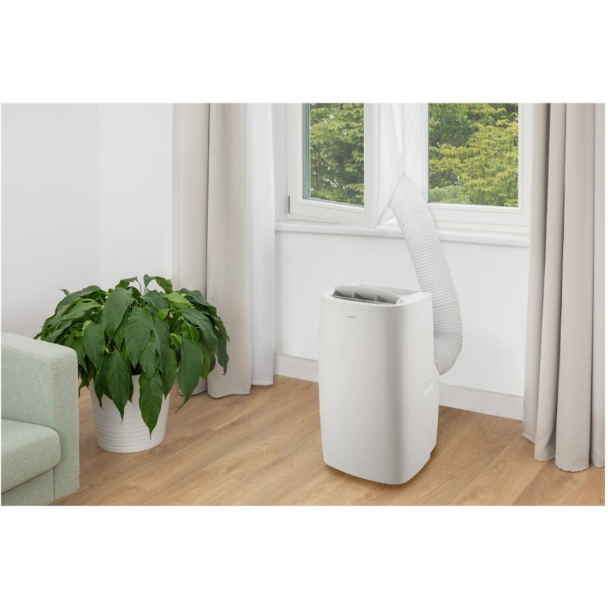 Sencor - Pametna mobilna klimatska naprava 3v1, vključno s celotno dodatno opremo 1700W/230V 16000 BTU Wi-Fi + Daljinski upravljalnik