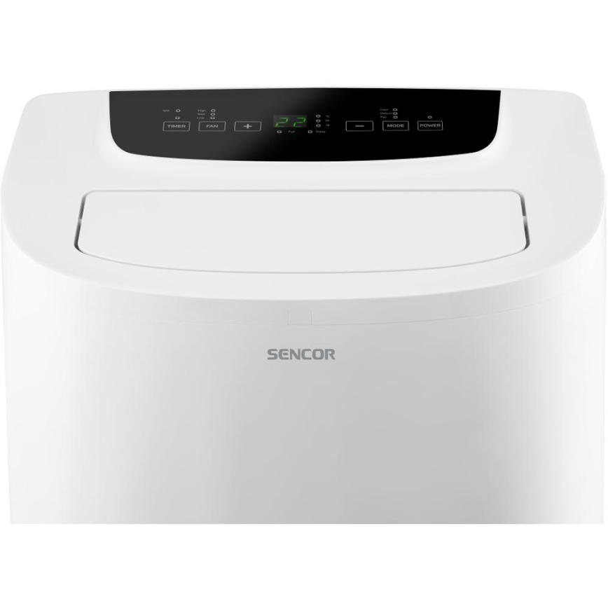 Sencor - Pametna mobilna klimatska naprava 3v1, vključno s celotno dodatno opremo 1700W/230V 16000 BTU Wi-Fi + Daljinski upravljalnik