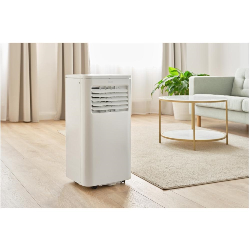 Sencor - Pametna mobilna klimatska naprava 3v1, vključno s celotno dodatno opremo 760W/230V 7000BTU Wi-Fi + Daljinski upravljalnik