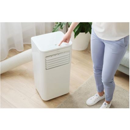 Sencor - Pametna mobilna klimatska naprava 3v1, vključno s celotno dodatno opremo 760W/230V 7000BTU Wi-Fi + Daljinski upravljalnik
