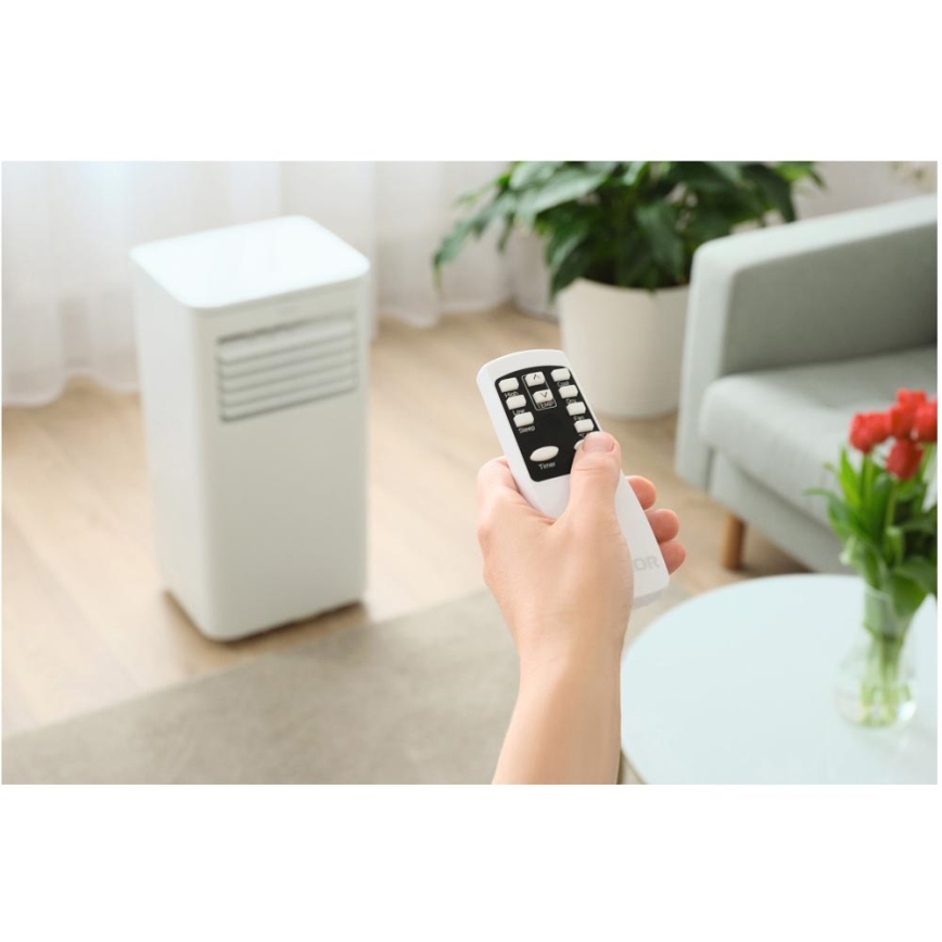 Sencor - Pametna mobilna klimatska naprava 3v1, vključno s celotno dodatno opremo 760W/230V 7000BTU Wi-Fi + Daljinski upravljalnik