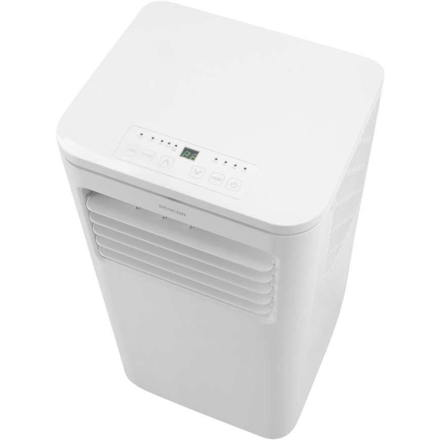 Sencor - Pametna mobilna klimatska naprava 3v1, vključno s celotno dodatno opremo 760W/230V 7000BTU Wi-Fi + Daljinski upravljalnik