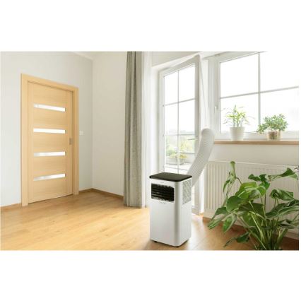 Sencor - Pametna mobilna klimatska naprava 3v1, vključno s celotno dodatno opremo 805W/230V 8000 BTU Wi-Fi + Daljinski upravljalnik