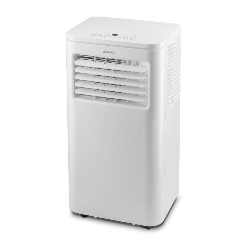 Sencor - Pametna mobilna klimatska naprava 3v1, vključno s celotno dodatno opremo 760W/230V 7000BTU Wi-Fi + Daljinski upravljalnik