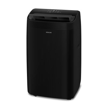 Sencor - Pametna mobilna klimatska naprava 4v1 including complete dodatki 900W/230V 9000 BTU Wi-Fi črna + Daljinski upravljalnik