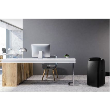 Sencor - Pametna mobilna klimatska naprava 4v1 including complete dodatki 900W/230V 9000 BTU Wi-Fi črna + Daljinski upravljalnik