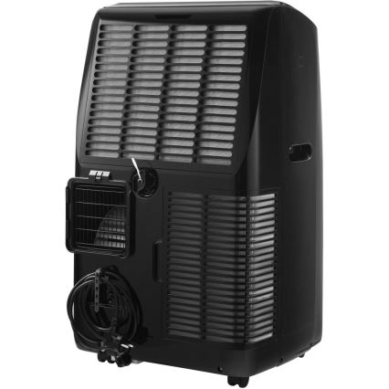 Sencor - Pametna mobilna klimatska naprava 4v1 including complete dodatki 900W/230V 9000 BTU Wi-Fi črna + Daljinski upravljalnik