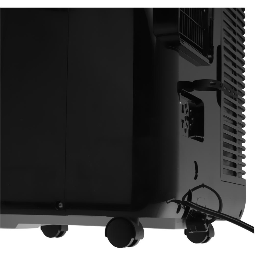 Sencor - Pametna mobilna klimatska naprava 4v1 including complete dodatki 900W/230V 9000 BTU Wi-Fi črna + Daljinski upravljalnik