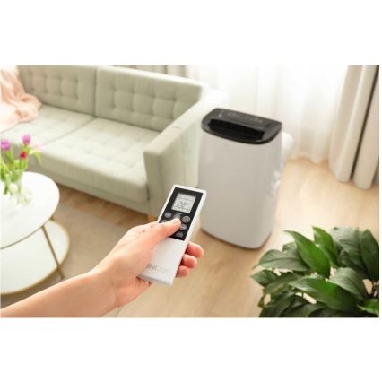 Sencor - Pametna prenosna klimatska naprava 4 v 1, vključno s popolnim kompletom dodatne opreme, 1750W/230V 18000 BTU, Wi-Fi, bela + daljinski upravljalnik