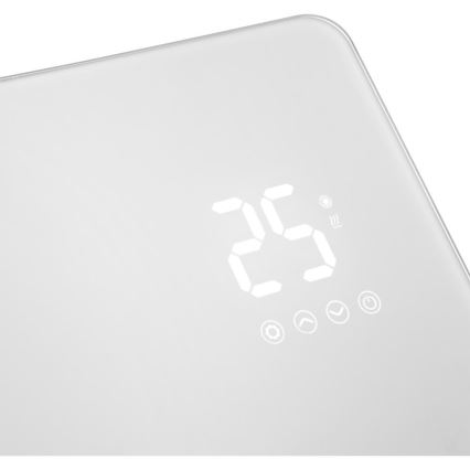Sencor - Pametni električni grelnik/konvektor 1200/2400W/230V IP24 Wi-Fi bela
