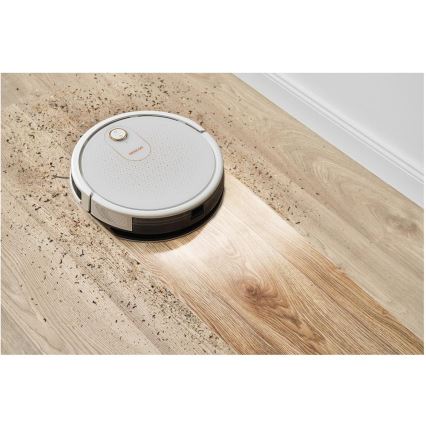 Sencor - Pametni robotski sesalnik z mopom 2v1 28W/2600 mAh Wi-Fi bela + Daljinski upravljalnik