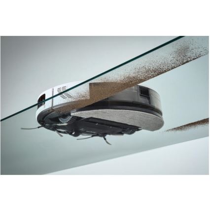 Sencor - Pametni robotski sesalnik z mopom 2v1 28W/2600 mAh Wi-Fi bela + Daljinski upravljalnik
