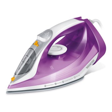 Sencor - Parni likalnik 2400W/230V vijolično/bel