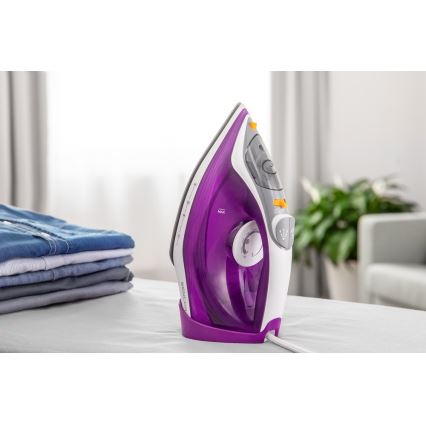 Sencor - Parni likalnik 2400W/230V vijolično/bel
