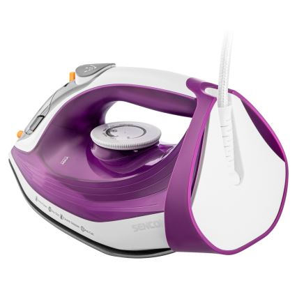 Sencor - Parni likalnik 2400W/230V vijolično/bel