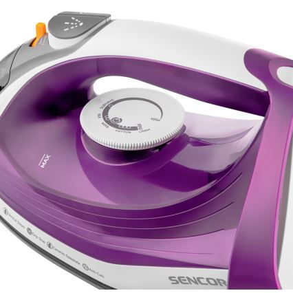Sencor - Parni likalnik 2400W/230V vijolično/bel