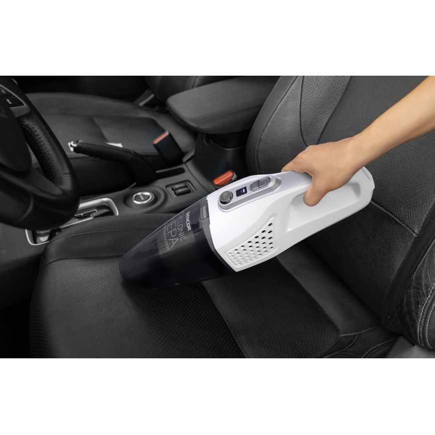 Sencor - Pokončni baterijski sesalnik 2v1 z električno krtačo 2200 mAh