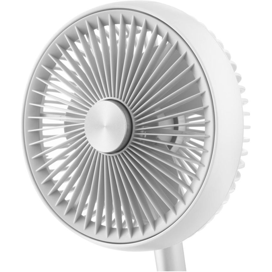 Sencor - Polnilni namizni ventilator 5W/5V 4000 mAh bel
