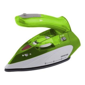 Sencor - Potovalni parni likalnik 1100W/115V/230V zelen