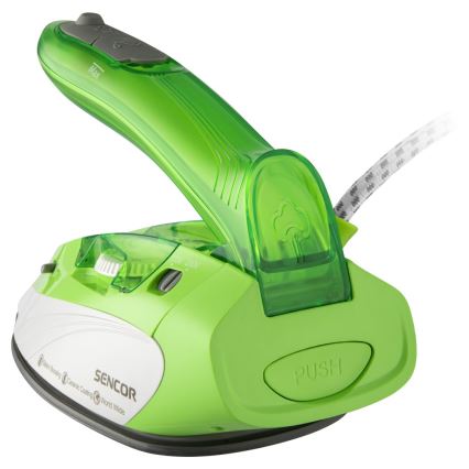 Sencor - Potovalni parni likalnik 1100W/115V/230V zelen