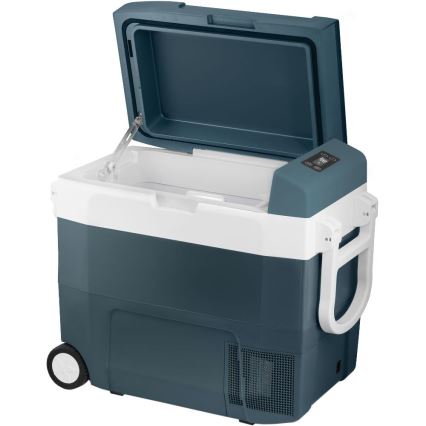 Sencor - Prenosni kompresorski avtohladilnik 55 l 70 W/12 V/230 V modro/bela